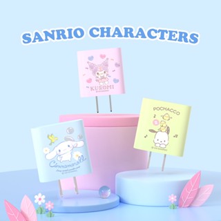 อุปกรณ์ชาร์จโทรศัพท์มือถือ ปลั๊ก Type-C 20W ลาย Hellokitty Sanrio Cinnamon Dog สําหรับ Apple Android