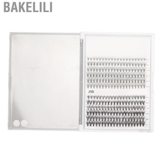 Bakelili 240pcs Cluster Eye Lash Faux Extensions Set 12 Rows Varied Lengths Tapered