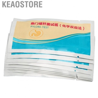 Keaostore 10 Pack H Pylori Test Paper Disposable Hygienic Fast Accurate Testing Painless