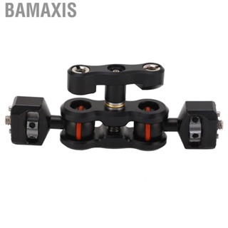 Bamaxis Double Ball Head Magic Arm 180 Degree Rotation 1/4 Inch Screw Articulating for DSLR    Fill Light Microphone