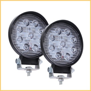 ไฟตัดหมอก Led 140W ทรงกลม พร้อมเมาท์ขาตั้ง ปรับได้ สําหรับขับรถออฟโร้ด