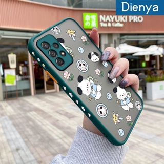 เคสโทรศัพท์มือถือ ซิลิโคนนิ่ม ใส กันกระแทก ลายการ์ตูนหมี ดอกไม้ สําหรับ Samsung galaxy A72 4G A72 5G