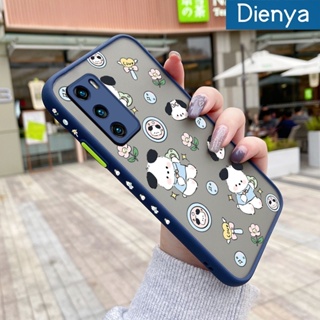 เคสโทรศัพท์มือถือ ซิลิโคนนุ่ม ใส กันกระแทก ลายการ์ตูนหมี ดอกไม้ สําหรับ Huawei P40 P40 Pro P40 Lite P40 Pro Plus