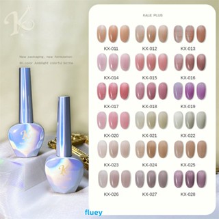 สีทาเล็บสีเจล Kale Plus2023 New Nail Art Nail Polish Glue Ice Transparent Color Naked Skin Color Wear Armor Phototherapy Glue