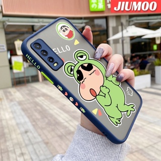 ใหม่ เคสโทรศัพท์มือถือแบบใส กันกระแทก ลายการ์ตูนชินจังจอมแก่น สําหรับ VIVO Y20 Y20i Y20S Y12s Y20 2021 Y11s Y12A Y20T Y20S M Y20S