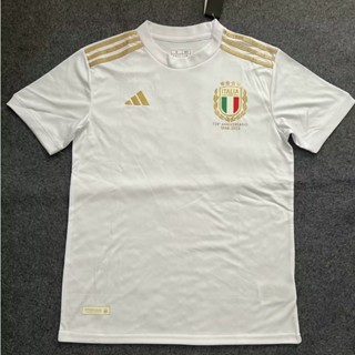 เสื้อกีฬาแขนสั้น ลายทีมชาติฟุตบอล Italy Souvenir Jersey 23-24 ไซซ์ S-XXL ชุดเหย้า แห้งเร็ว สําหรับผู้ชาย