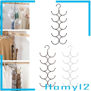 [HOMYL2] ที่แขวนผ้าพันคอ ผ้าคลุมไหล่ กันลื่น อุปกรณ์เสริม สําหรับห้องน้ํา ห้องนอน