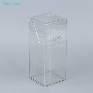 &lt;Plusflower&gt; กล่องเก็บของ แบบใส ของใช้ในครัวเรือน ห้องนั่งเล่น กล่องเก็บของ จ่ายลดราคา