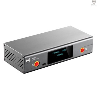 Ctoy XDuoo MU-604 ชิปถอดรหัสเสียงดิจิทัล DAC ประสิทธิภาพสูง ES9018K2M *2 USB DAC