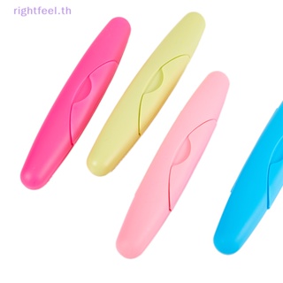 Rightfeel.th ใหม่ กล่องแปรงสีฟัน แบบพกพา สําหรับตั้งแคมป์ เดินป่า