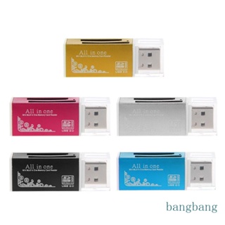 Bang 4 in 1 เครื่องอ่านการ์ดหน่วยความจํา USB 2 0 All in One Cardreader สําหรับ TF M2