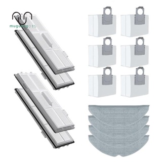 ถุงเก็บฝุ่น ผ้าม็อบ อุปกรณ์เสริม แบบเปลี่ยน สําหรับเครื่องดูดฝุ่น Roborock S8 S8+ S8 Pro Ultra