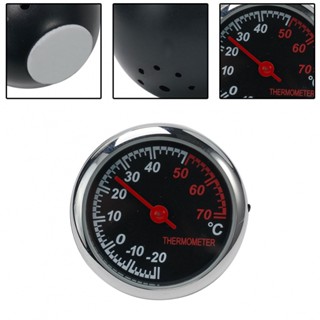 ⚡READYSTOCK⚡Thermometer 1pcs ABS Shell Durable Glass Mirror For Dashboard Ornament