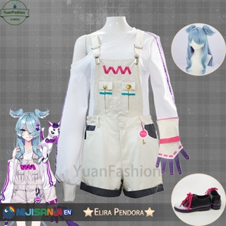 [พร้อมส่ง] Nijisanji Vtuber EN Phase 1 ชุดคอสเพลย์ Elira Pendora เครื่องแต่งกายการ์ตูนฮาโลวีน ฟื้นฟูสมบูรณ์แบบ