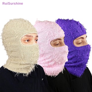 Ruisurshine หมวกไหมพรมถัก ลายพราง แฟชั่น สําหรับทุกเพศ 2023 ใหม่