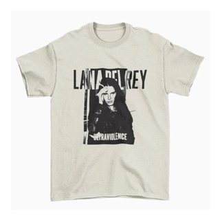 tshirtเสื้อยืดคอกลมฤดูร้อนเสื้อยืด ลาย Lana Del Rey สไตล์วินเทจ สําหรับผู้ชาย และผู้หญิง Da05868Sto4XL