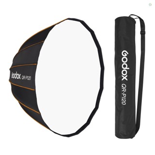 (adspth)Godox ซอฟท์บ็อกซ์พาราโบลา 120 ซม. พร้อมกระเป๋าถือ สําหรับถ่ายภาพสตูดิโอ