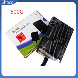 Shocc ฮาร์ดดิสก์ไดรฟ์ภายใน Hdd สําหรับ Xbox 360 Slim Host Game Console Parts 250g 500g 1t