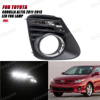 ไฟตัดหมอกไดนามิก LED DRL สําหรับ TOYOTA Corolla Altis 2011 2012 2013