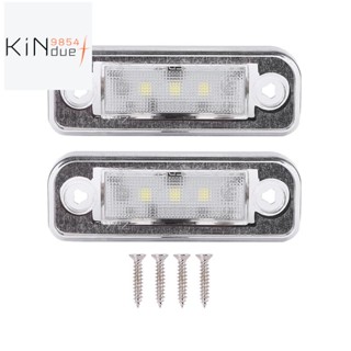 หลอดไฟ LED ติดป้ายทะเบียนรถยนต์ สําหรับ Benz Mercedes W203 5D W211 R171 W219