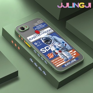 เคสโทรศัพท์ ซิลิโคนนิ่ม ใส กันกระแทก ลายอวกาศ NASA สําหรับ OPPO F5 F5 Plus F5 Youth F7