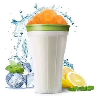 Slushy Cup Quick-Frozen Smoothie Maker Frozen Magic Squeeze Cup Peasy Slush Ice Shake Bottle