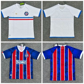 เสื้อกีฬาแขนสั้น ลายทีมชาติฟุตบอล Bahia 2324 ชุดเหย้า