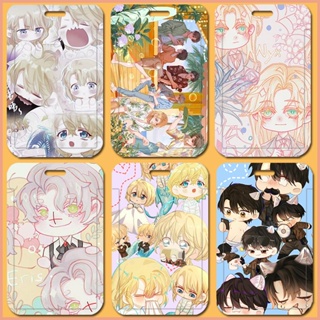 เคส ABS ลายการ์ตูนอนิเมะ The Falling Mermaid DIY สําหรับใส่นามบัตรนักเรียน