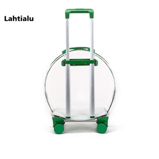 Lahtialu กระเป๋ารถเข็นสัตว์เลี้ยง แบบพกพา พร้อมล้อลาก สําหรับกิจกรรมกลางแจ้ง