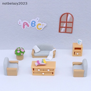 [notbelazy] เก้าอี้โซฟาจิ๋ว สําหรับตกแต่งบ้านตุ๊กตา DIY