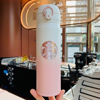 Starbucks แก้วน้ํา 304 ด้านใน และด้านนอก 201 ทนทาน กันเหงื่อ 500 มล.