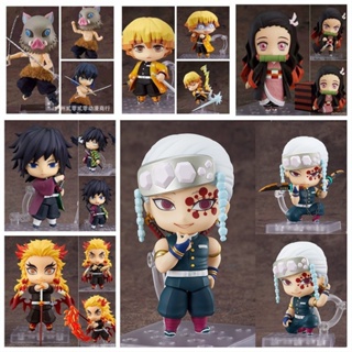 Beixiju- ฟิกเกอร์ Nendoroid Demon Slayer Q version uzui Tengen Kamado nezuko tanjirou Agatsuma zenitsu ขยับได้