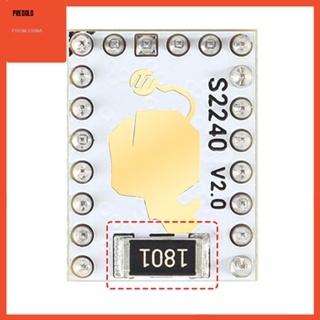 [Predolo] Tmc2240 โมดูลสเต็ปมอเตอร์ไดรเวอร์ เอาท์พุตเบรก ทนทาน สําหรับเครื่องพิมพ์ 3D 1A RMS 3A Peak 36V DC