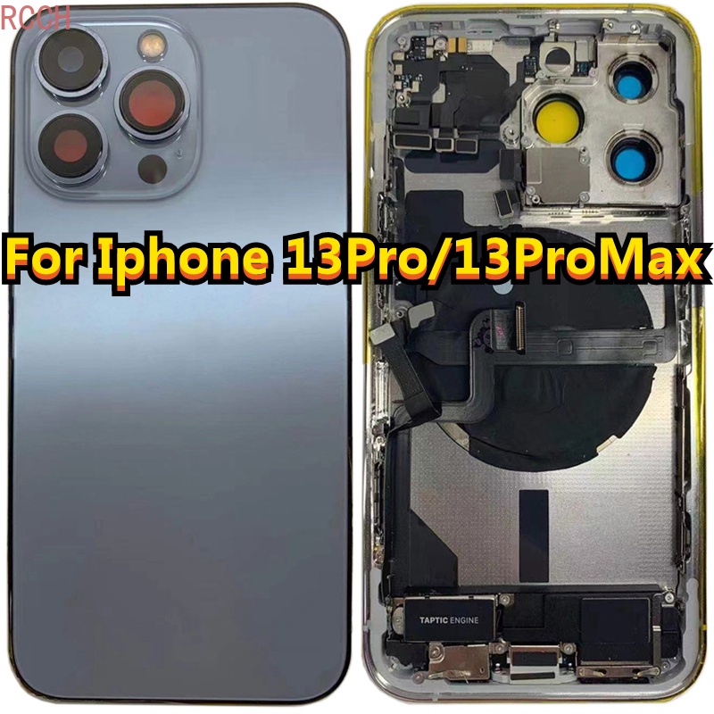 อะไหล่ฝาครอบแบตเตอรี่ ด้านหลัง สําหรับ Apple Iphone 13 Pro Max
