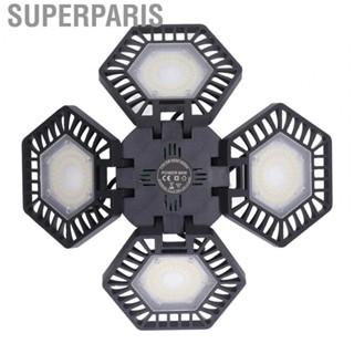 Superparis Garage Light Cool White 80W 4 Panel 90 Degree High Bay