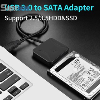 ♕พร้อมส่ง♕[superecho.th] อะแดปเตอร์ฮาร์ดไดรฟ์ USB SATA 3 สายเคเบิล 2.5 3.5 นิ้ว SSD HDD USB เป็น SATA 3.0