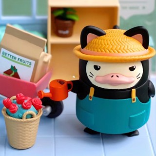 【ของแท้】POPMART Duckoo Pet Story Series กล่องสุ่ม ตุ๊กตาของเล่นเซอร์ไพรส์ ของขวัญวันเกิด วันหยุด สําหรับเด็กผู้หญิง