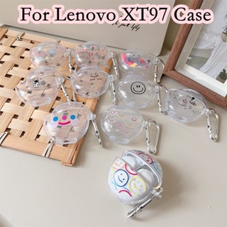 【Case Home】เคสหูฟัง แบบนิ่ม ลายการ์ตูน สําหรับ Lenovo XT97 XT97