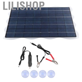 Lilishop 20W 18V Solar Power Panel   W/Bracket For Outdoor Travel Campin HG