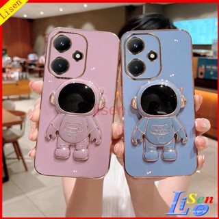 เคส infinix hot 30 เคสโทรศัพท์มือถือ ลายนักบินอวกาศ พร้อมขาตั้ง สําหรับ infinix hot 30i hot 30 play Hot 20S Hot 20 play Hot 20i YHY