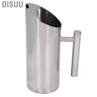 Disuu Water Kettle Stainless Steel Tie Pot Large  Streamlined Design Rustproof Multifunctional with Ergonomic Handle for