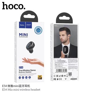 ( แท้ 100 % ) 🚛💨ส่งไวHoco E54 หูฟังบลูทูธ หูฟังไร้สาย แบบข้างเดียว Mia mini wireless headset 5.0 พร้อมส่ง