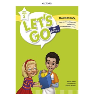 Bundanjai (หนังสือเรียนภาษาอังกฤษ Oxford) Lets Go 5th ED Lets Begin 2 : Teacher’s Pack