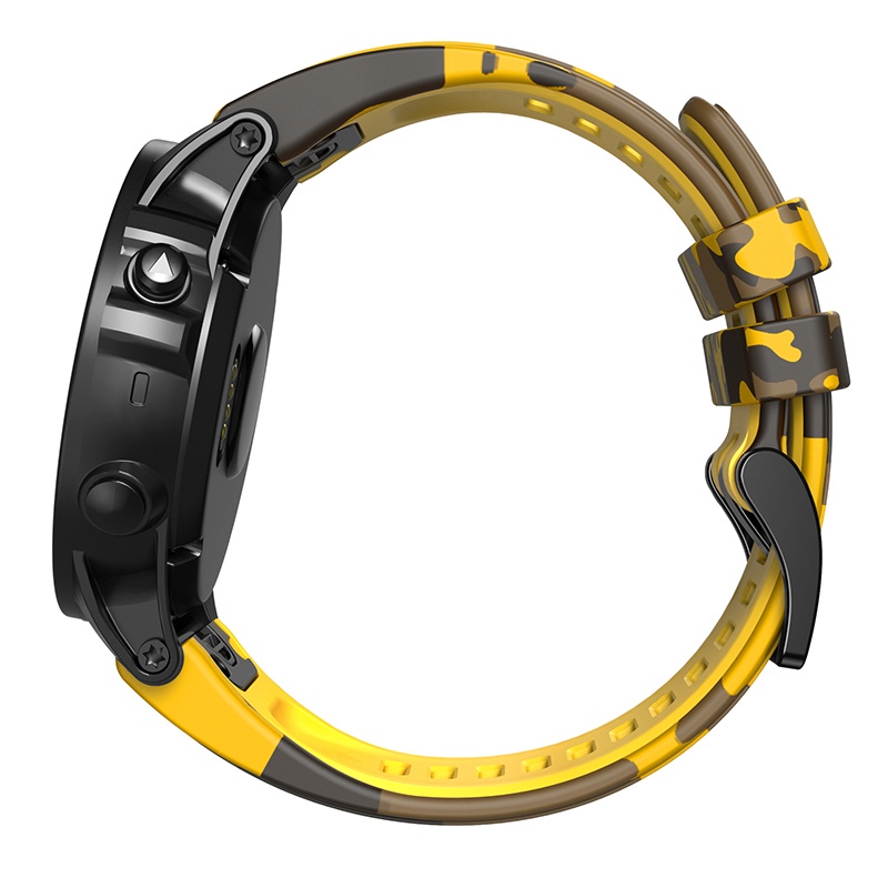 สายนาฬิกาข้อมือซิลิโคน ลายพราง สําหรับ Garmin Instinct 2