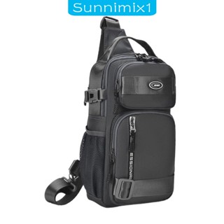 [Sunnimix1] กระเป๋าคาดอก กระเป๋าสะพายข้าง สไตล์สตรีท สําหรับผู้ชาย เดินป่า ปีนเขา