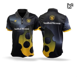 Max Custom Jersey เสื้อยิงปืนแบบใหม่ Smith&amp;Wesson