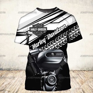 เสื้อฮู้ดดี้ ลายดอกไม้ Harley-Davidson 3d สําหรับขี่รถจักรยานยนต์