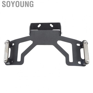 Soyoung Motorcycle Phone Mount  Aluminium Alloy  Bracket Black High Strength for Versys 1000