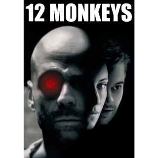 12 Monkeys 12 มังกี้ส์ 12 ลิงมฤตยูล้างโลก (1995) DVD หนัง มาสเตอร์ พากย์ไทย
