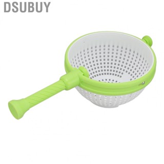 Dsubuy Lettuce Spinner  Collapsible Handy Handle Salad ABS for Home